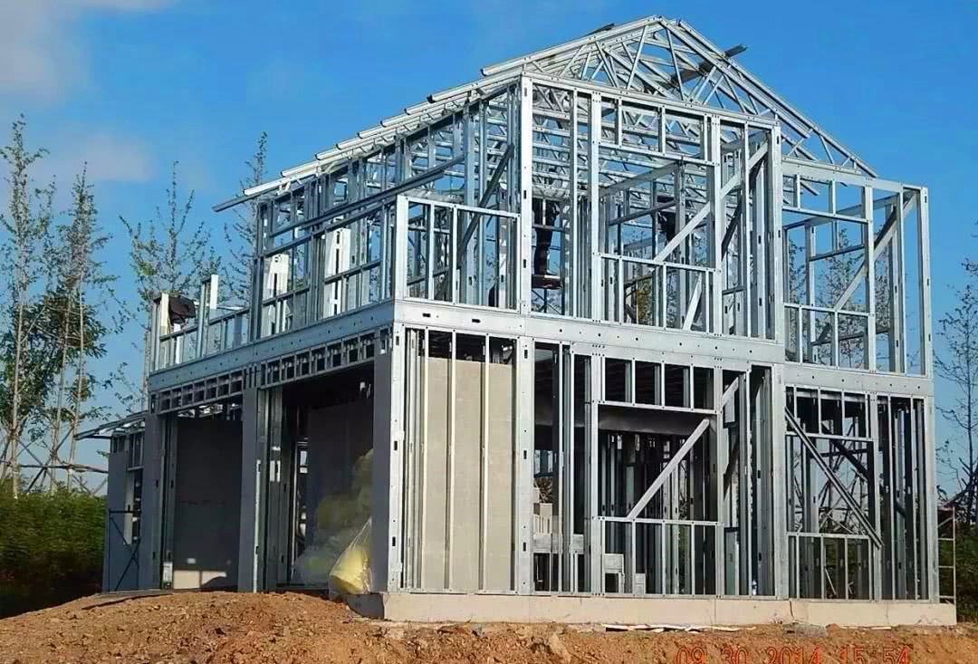 輕鋼別墅主體框架 輕鋼別墅主體框架