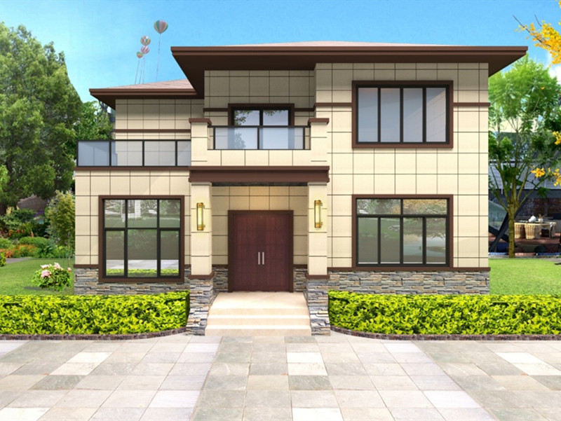 二層商用的輕鋼別墅戶型 二層商用的輕鋼別墅戶型