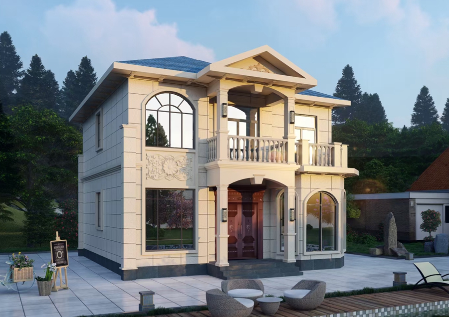 個性化的輕鋼別墅 個性化的輕鋼別墅