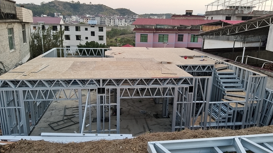 睿婕輕鋼別墅攜手江西撫州業(yè)主 自建房項目，共鑄美好家園