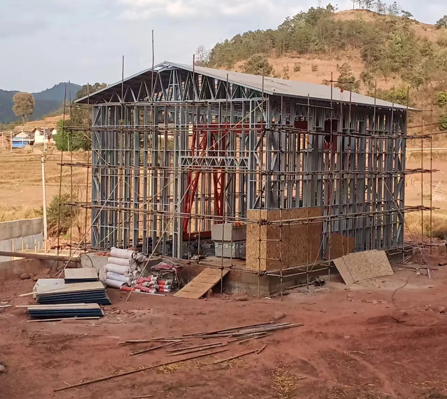 睿婕四川輕鋼設備房項目竣工完成，交付業(yè)主使用！