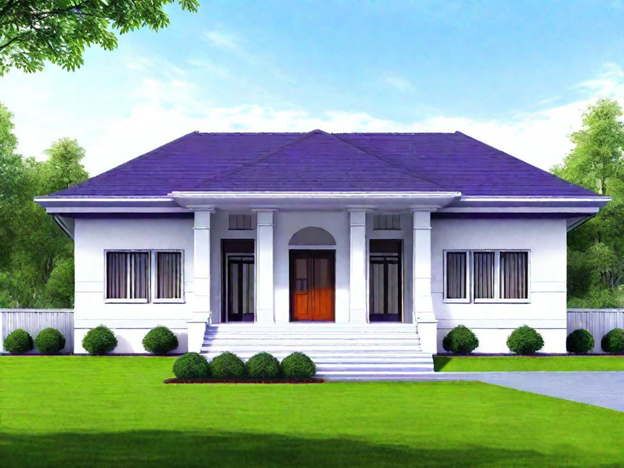 一層中式風格輕鋼別墅戶型（圖七）