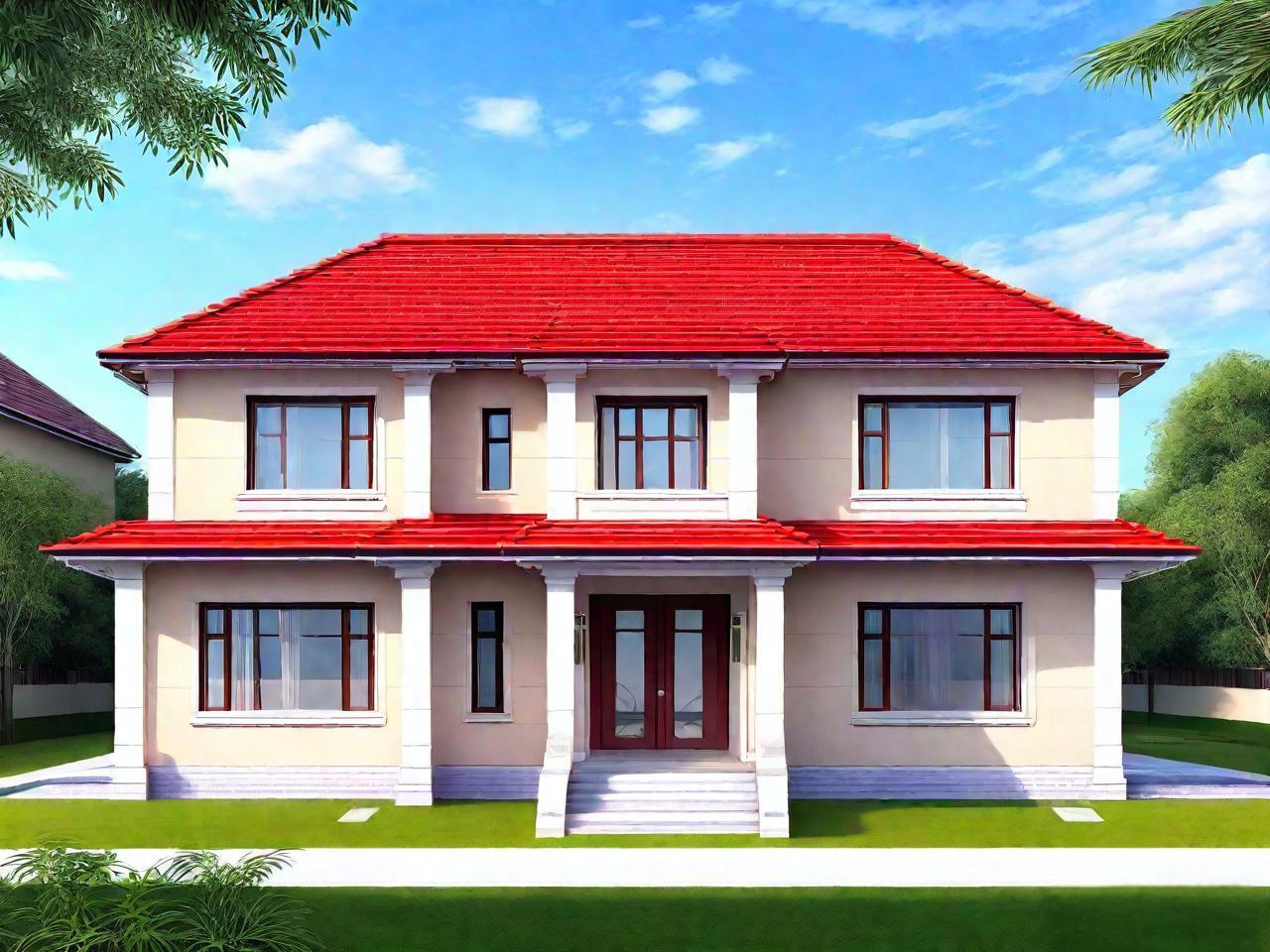 輕鋼別墅戶型效果(圖二) 輕鋼別墅戶型效果(圖二)