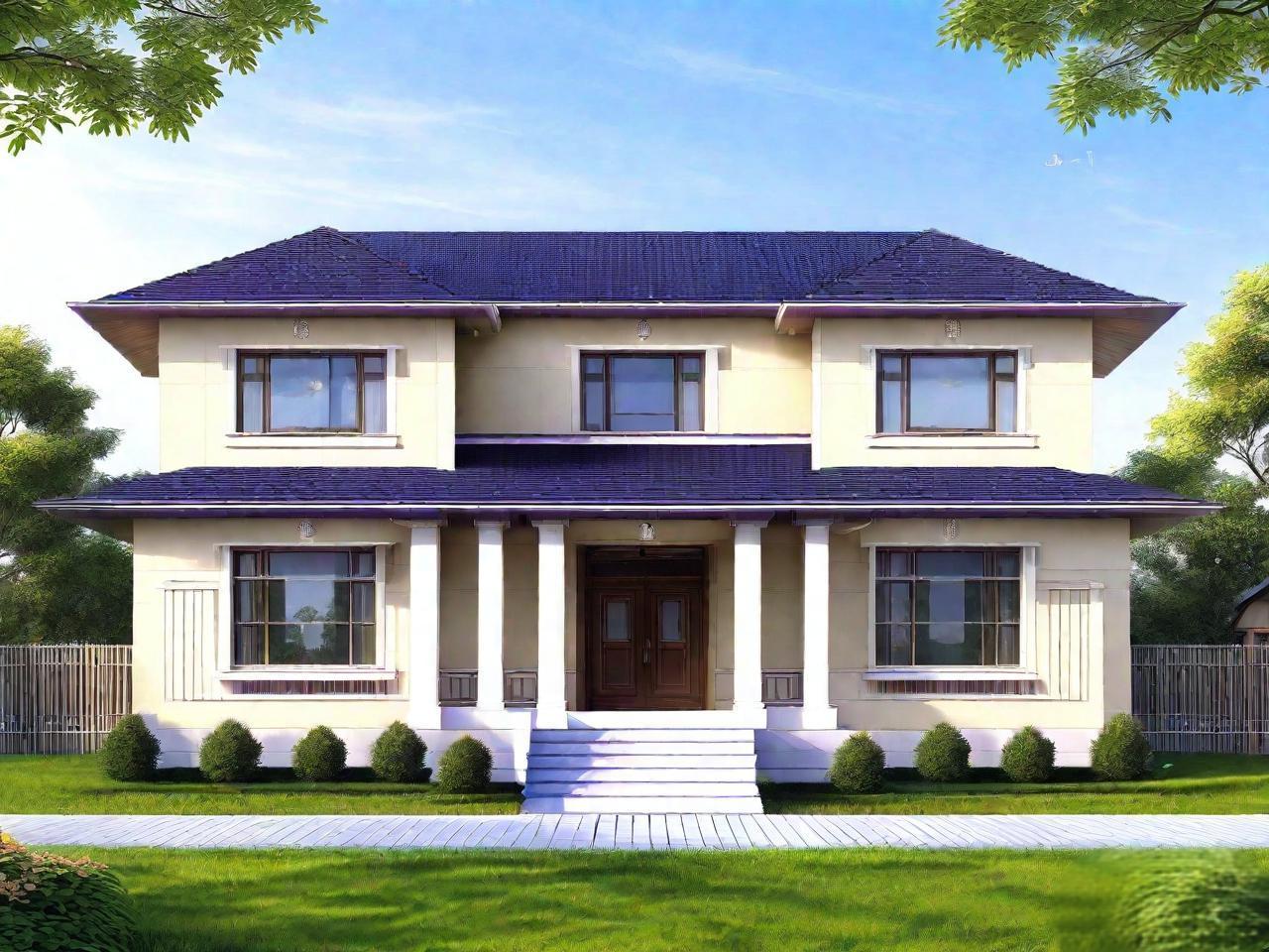 輕鋼別墅戶型效果(圖七) 輕鋼別墅戶型效果(圖七)