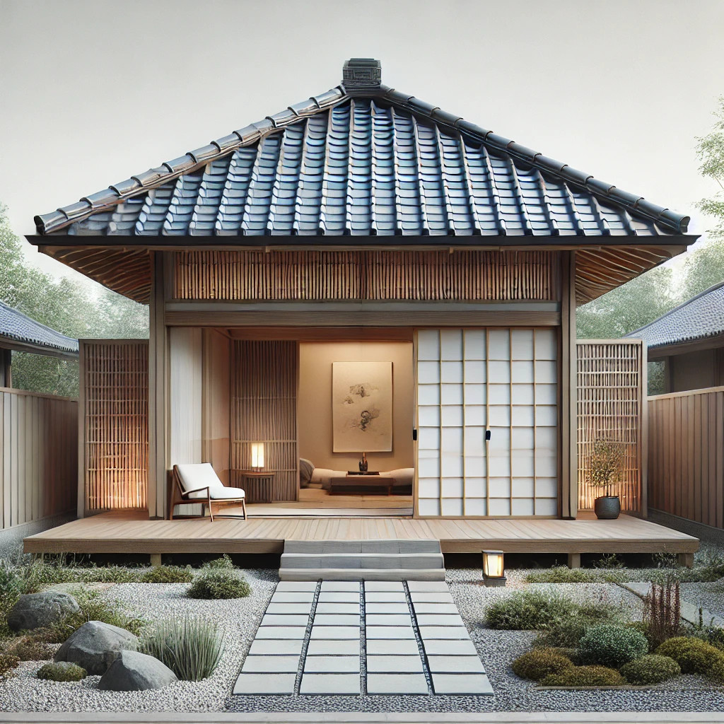 一層日式輕鋼別墅戶型設(shè)計(jì)圖，睿婕輕鋼別墅與您一起鑒賞