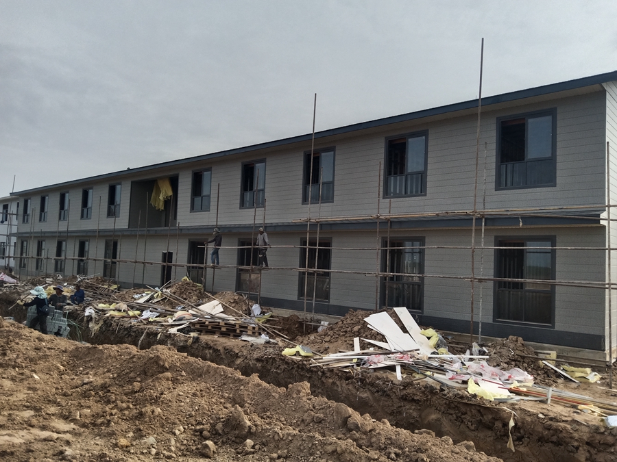 睿婕柬埔寨輕鋼酒店案例