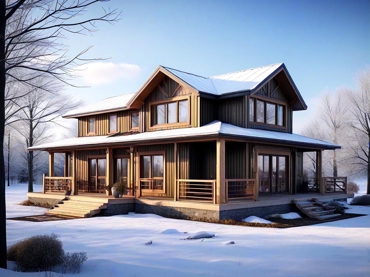 冬季裝修輕鋼別墅好嗎？睿婕輕鋼別墅為您解答裝修優(yōu)勢