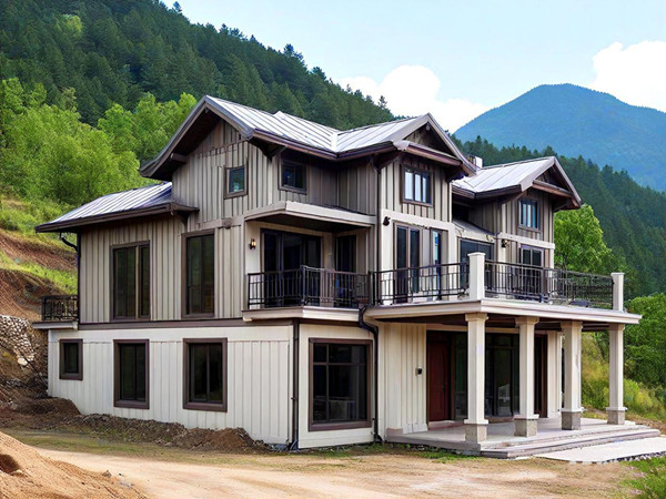 在山區(qū)可以搭建輕鋼別墅嗎？可行性與優(yōu)勢(shì)分析